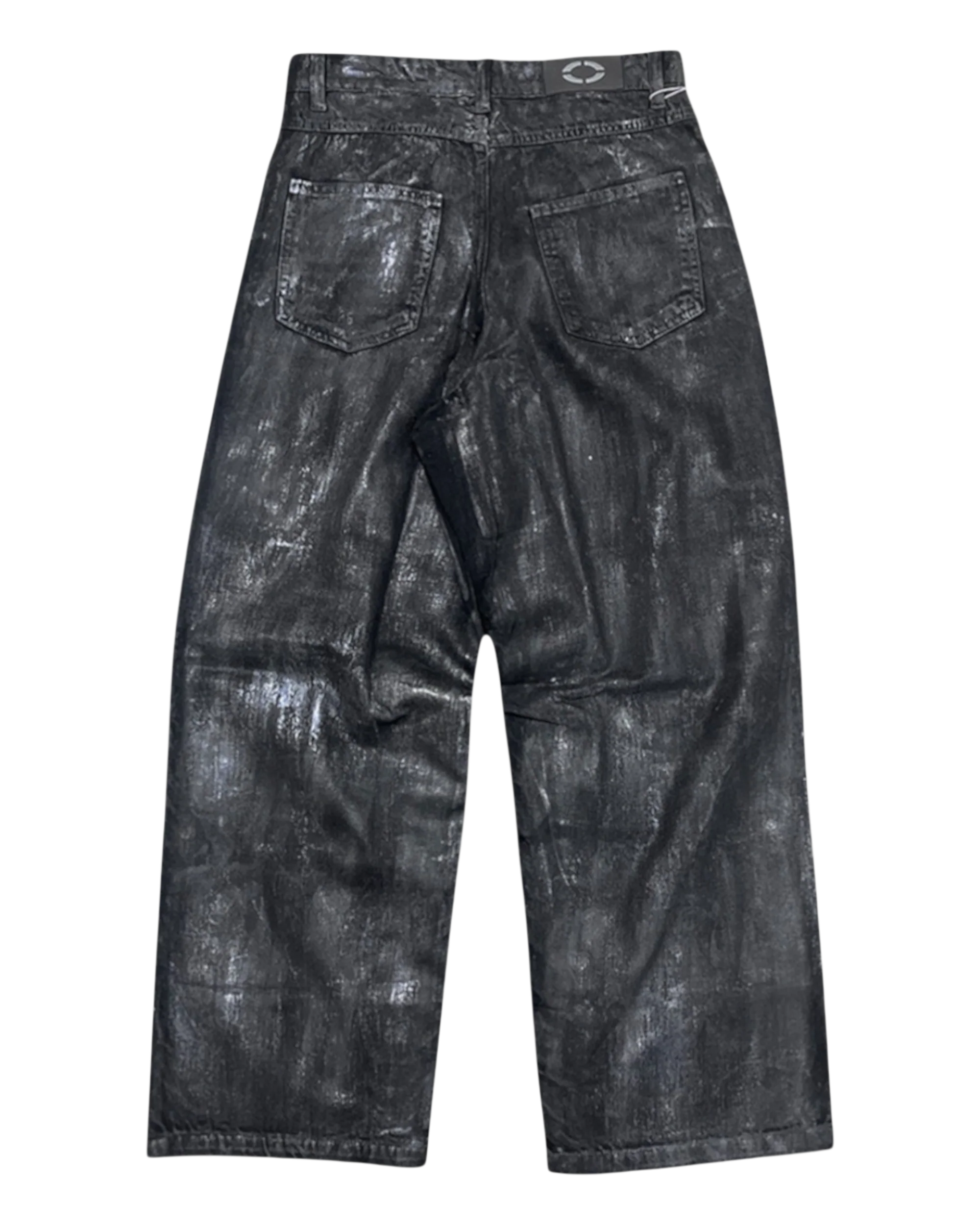 cbl® hand waxed wide leg denim