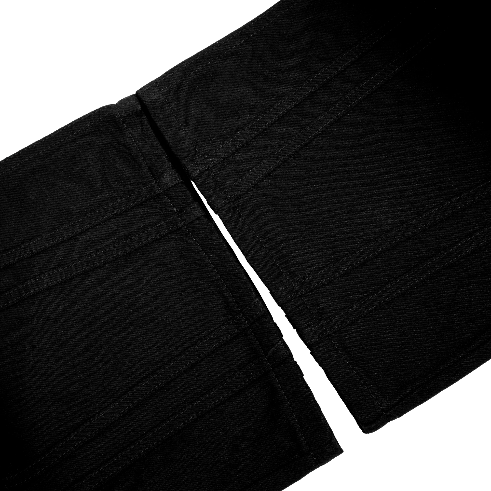 roy public label® striped denim (black)