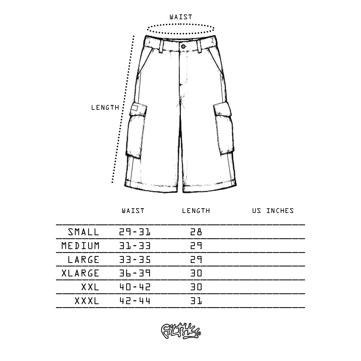 filthy® hyper-trek cargo short