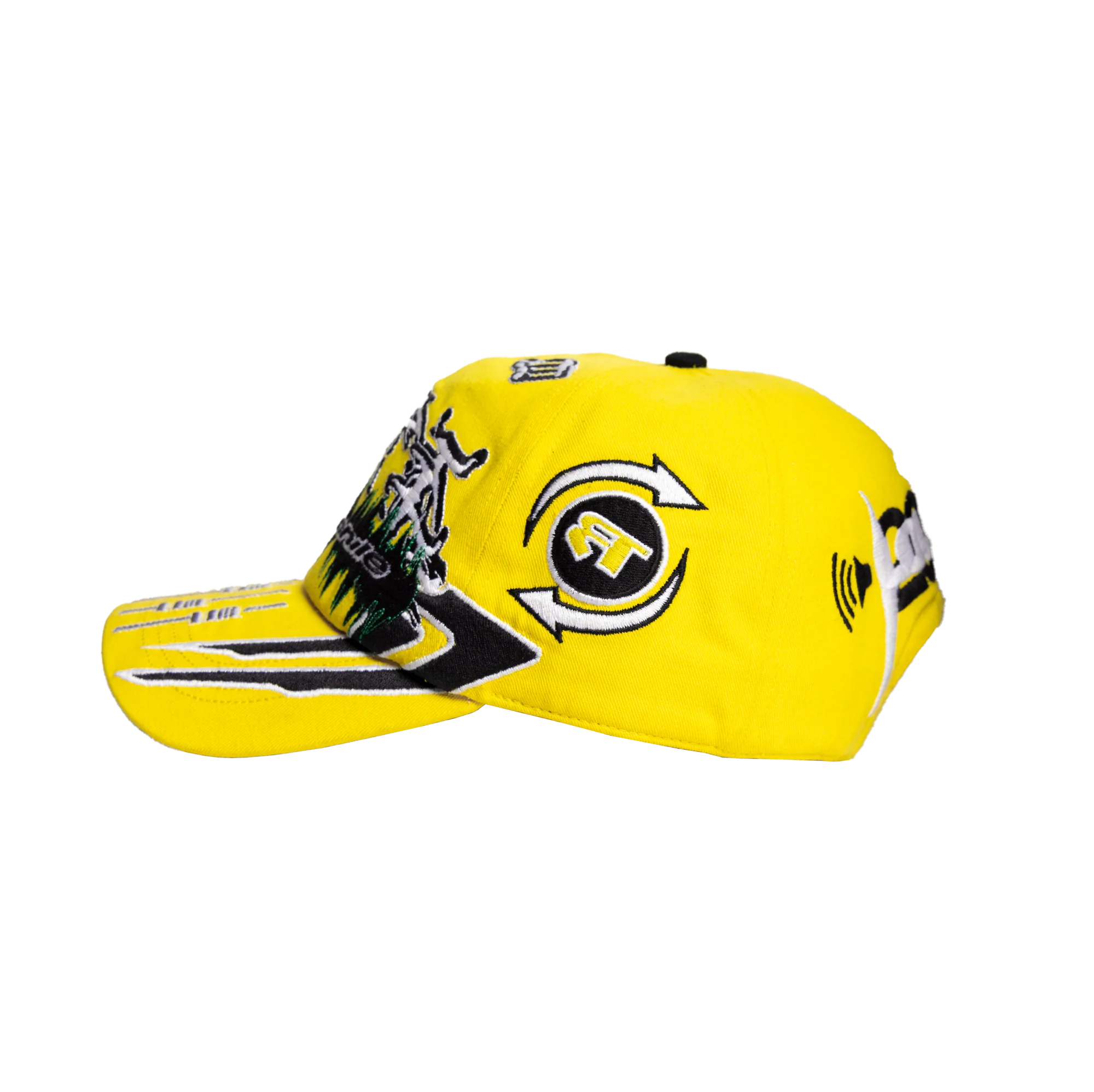 roy public label audiophile hat (yellow/black)