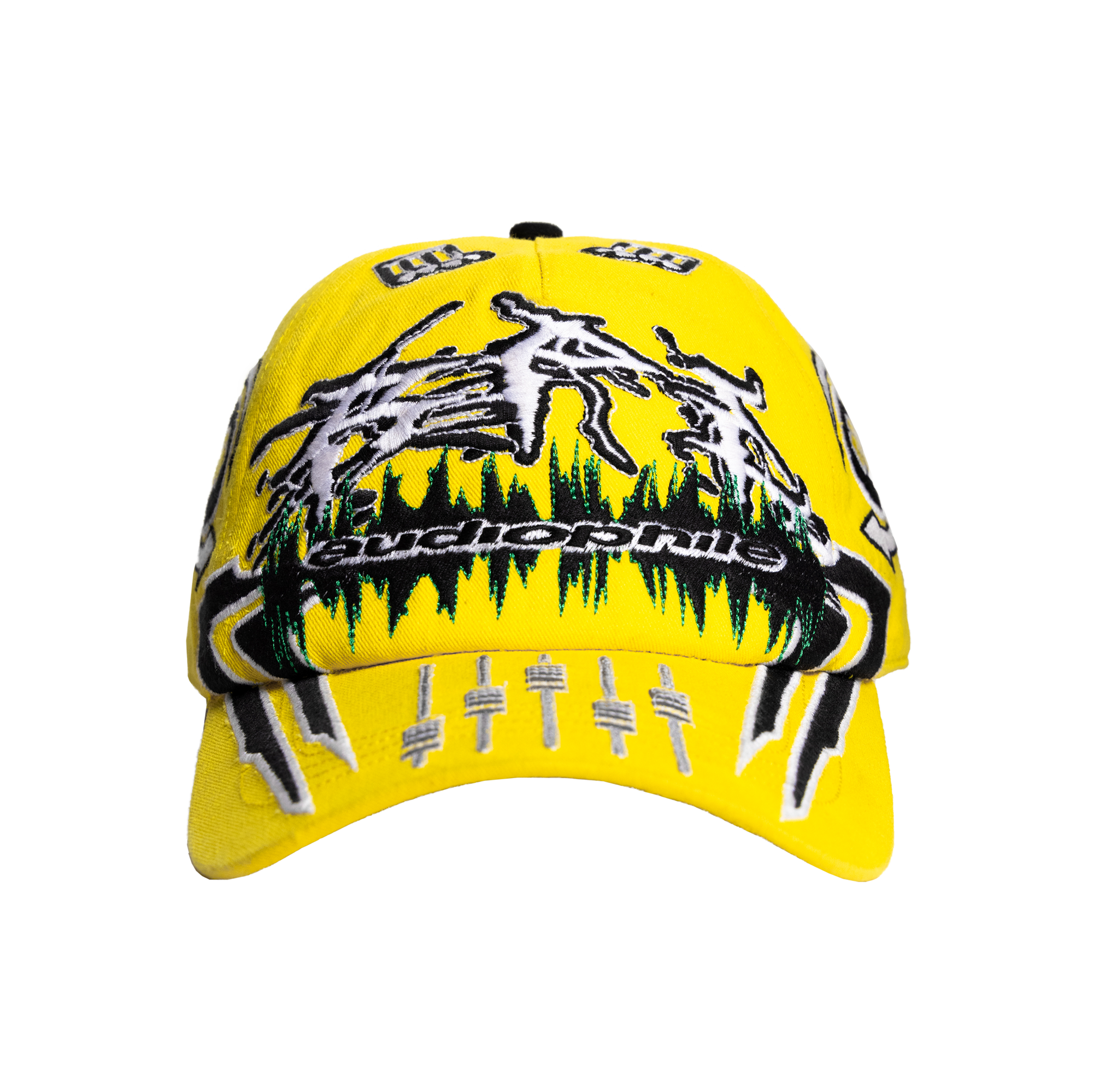 roy public label audiophile hat (yellow/black)