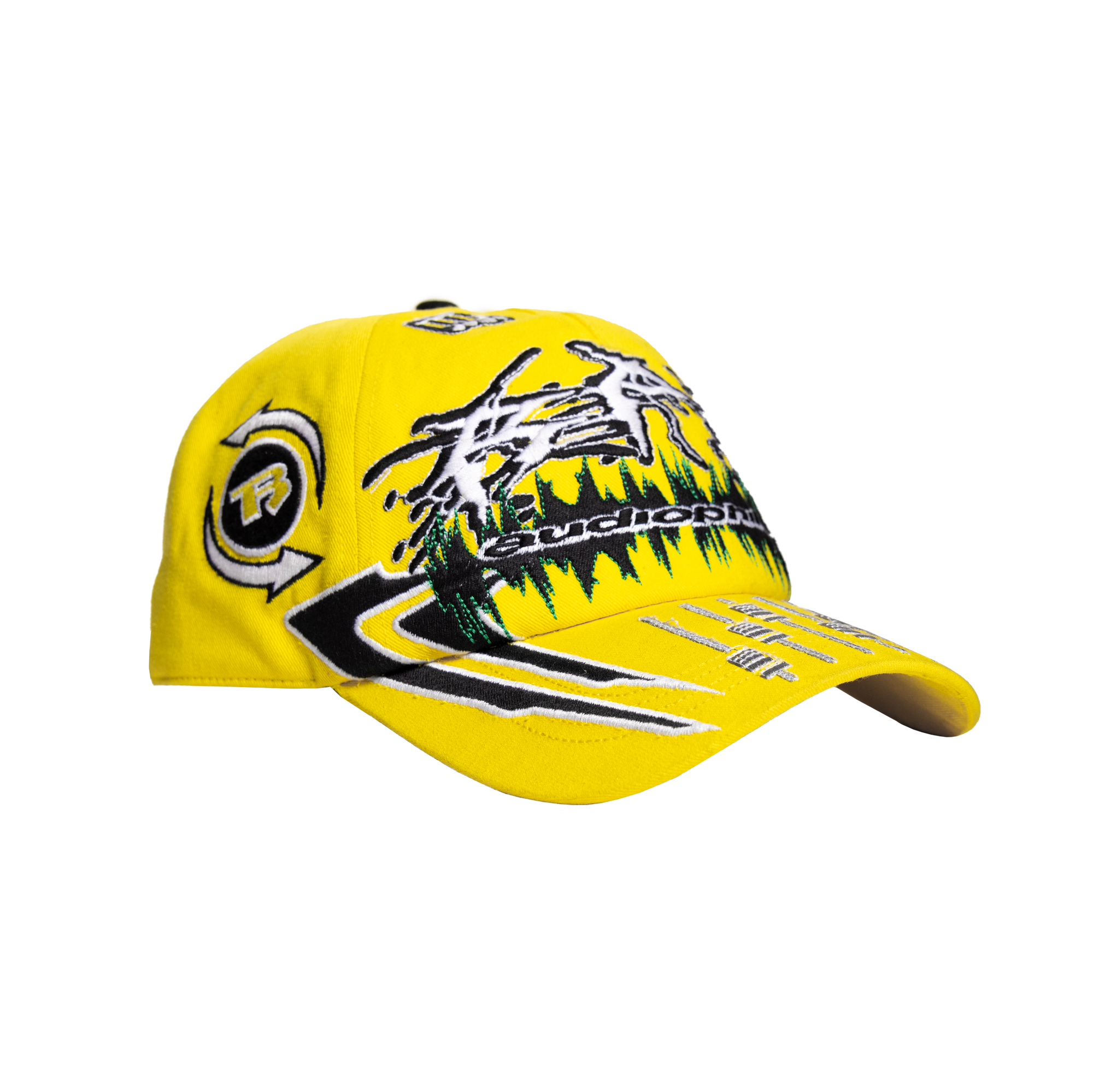 roy public label audiophile hat (yellow/black)